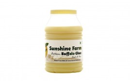 Sunshine Farm Artisan Buffalo Ghee (Fresh & Pure)   Plastic Jar  5 litre